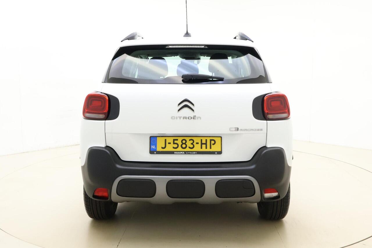 Citroen C3 Aircross 1.2 PureTech S&S Feel 110 PK | Navigatie via Carplay | Hoge instap | Cruise control | Airco | Dakrails | Weinig kilometers