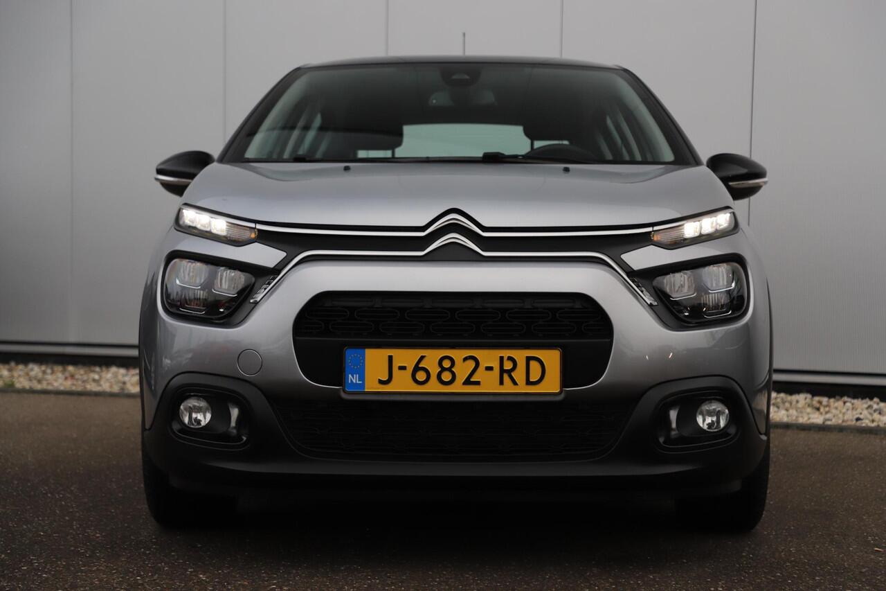 Citroen C3 1.2 PureTech Feel Navigatie Carplay Android Climate Cruise Control Rijstrooksensor Parkeersensor All-season banden!