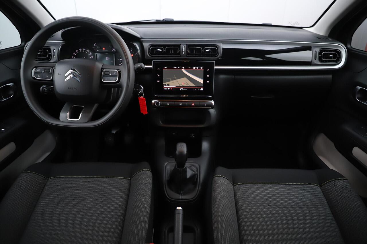 Citroen C3 1.2 PureTech Feel Navigatie Carplay Android Climate Cruise Control Rijstrooksensor Parkeersensor All-season banden!