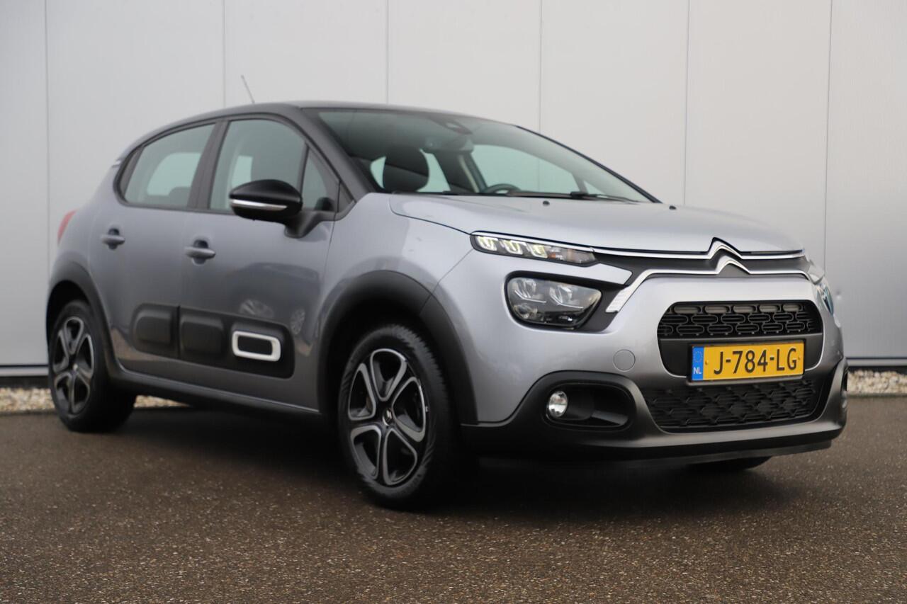 Citroen C3 1.2 PureTech Feel Navigatie Carplay Android Climate Cruise Control Rijstrooksensor Parkeersensor All-season banden!