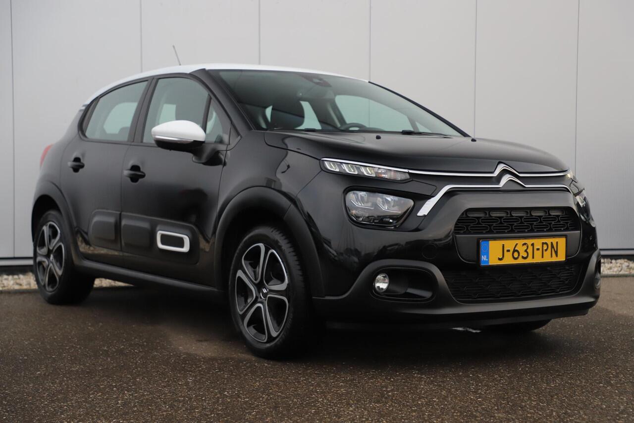 Citroen C3 1.2 PureTech Feel Navigatie Carplay Android Climate Cruise Control Rijstrooksensor Parkeersensor All-season banden!
