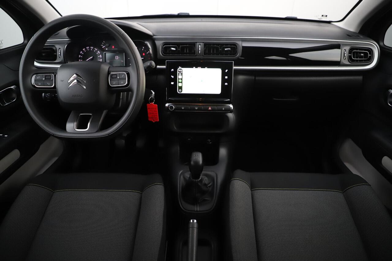 Citroen C3 1.2 PureTech Feel Navigatie Carplay Android Climate Cruise Control Rijstrooksensor Parkeersensor All-season banden!