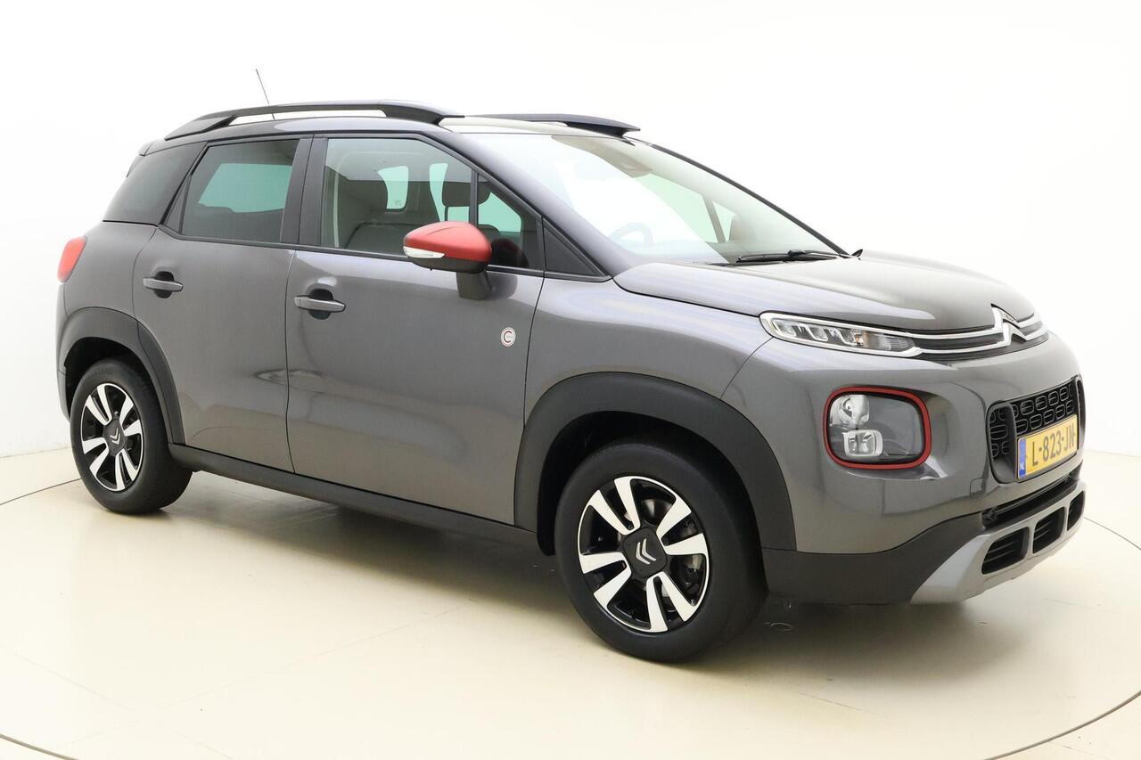 Citroen C3 Aircross 1.2 PureTech C-Series 110 PK | Navigatie | Climate control | Trekhaak | Parkeersensoren | Getint glas | Hoge instap | Dakrails | Cruise control