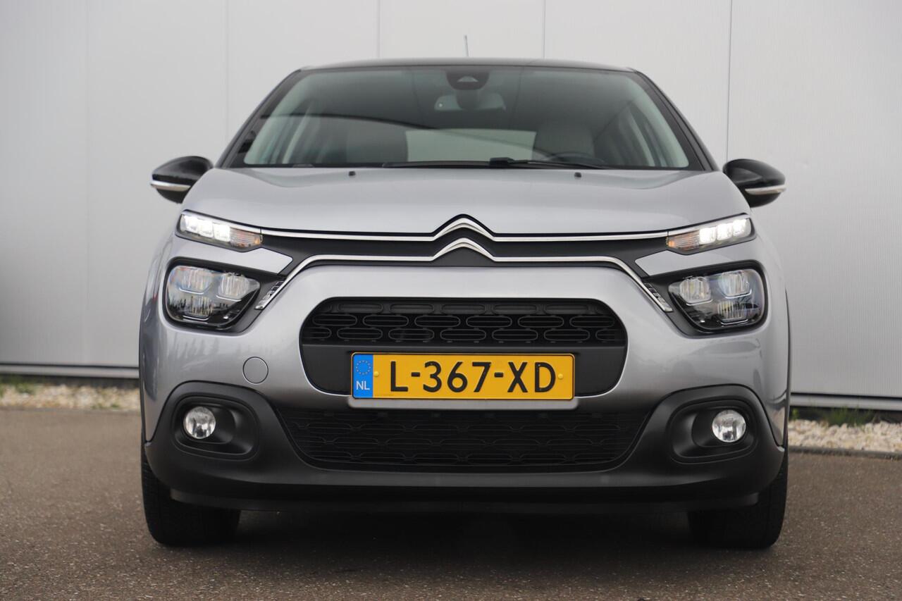 Citroen C3 1.2 PureTech Shine Navigatie Achteruitrijcamera 17 inch LMV Carplay Android Clima Cruise Rijstrooksensor