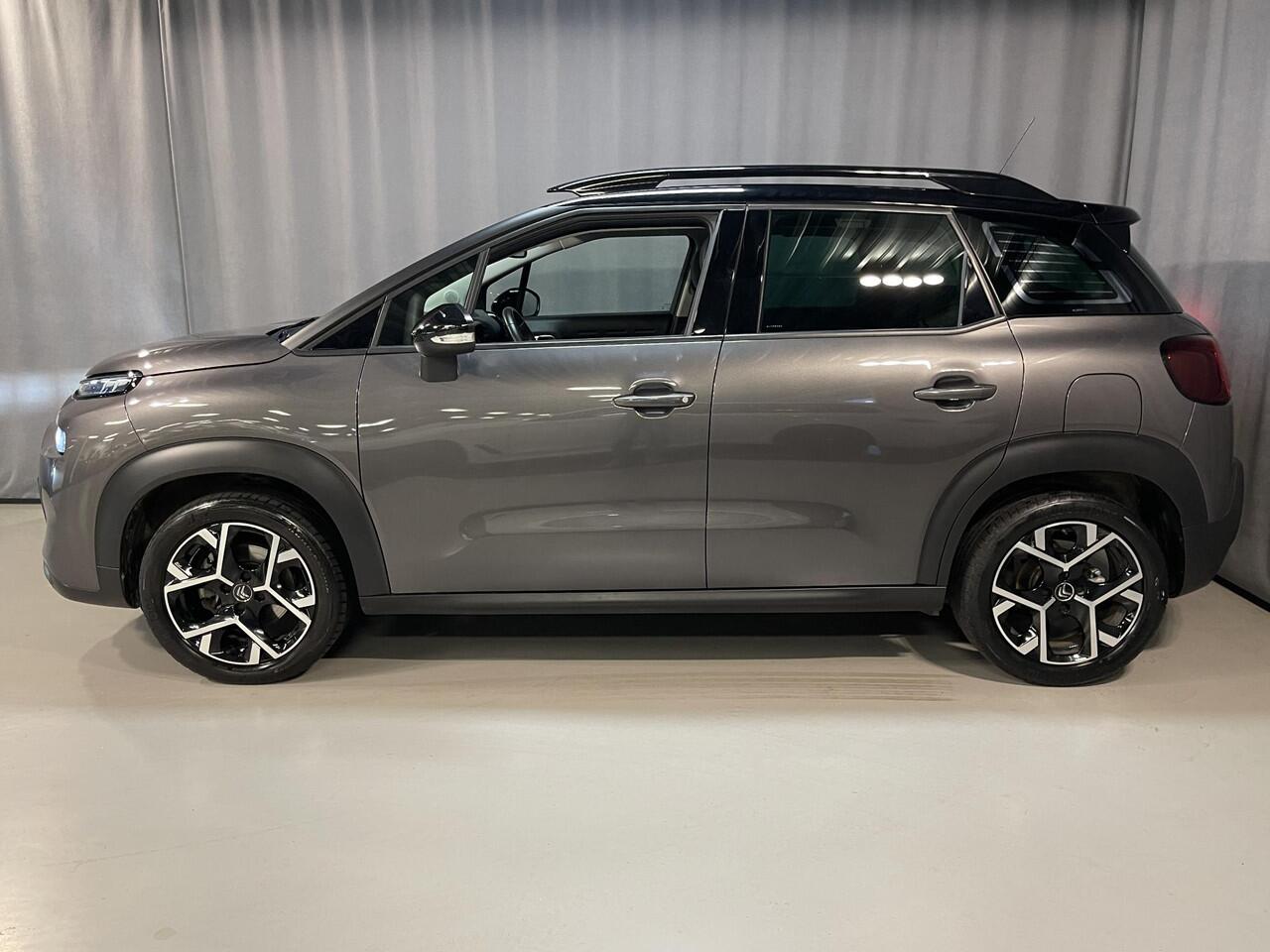 Citroen C3 Aircross 1.2 PureTech Shine 17"/Camera/Keyless/Navigatie/Apple Carplay & Android Auto/Climate/Cruise/PDC v+a/Extra getint glas