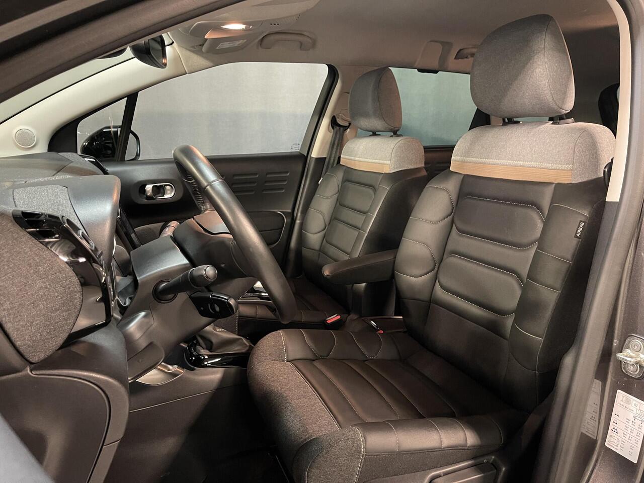 Citroen C3 Aircross 1.2 PureTech Shine 17"/Camera/Keyless/Navigatie/Apple Carplay & Android Auto/Climate/Cruise/PDC v+a/Extra getint glas