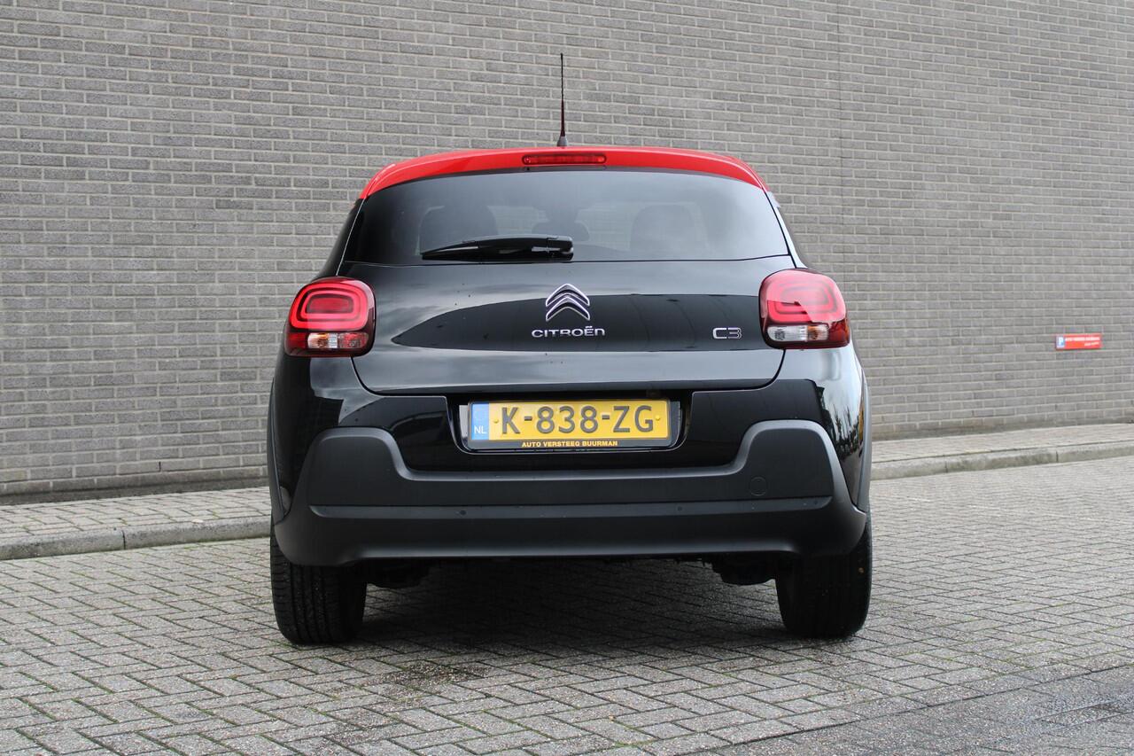 Citroen C3 1.2 PureTech Shine CruiseControl, Elektr. Ramen, Applecarpl./Andr. Auto, Navigatie, Achteruitrijcamera