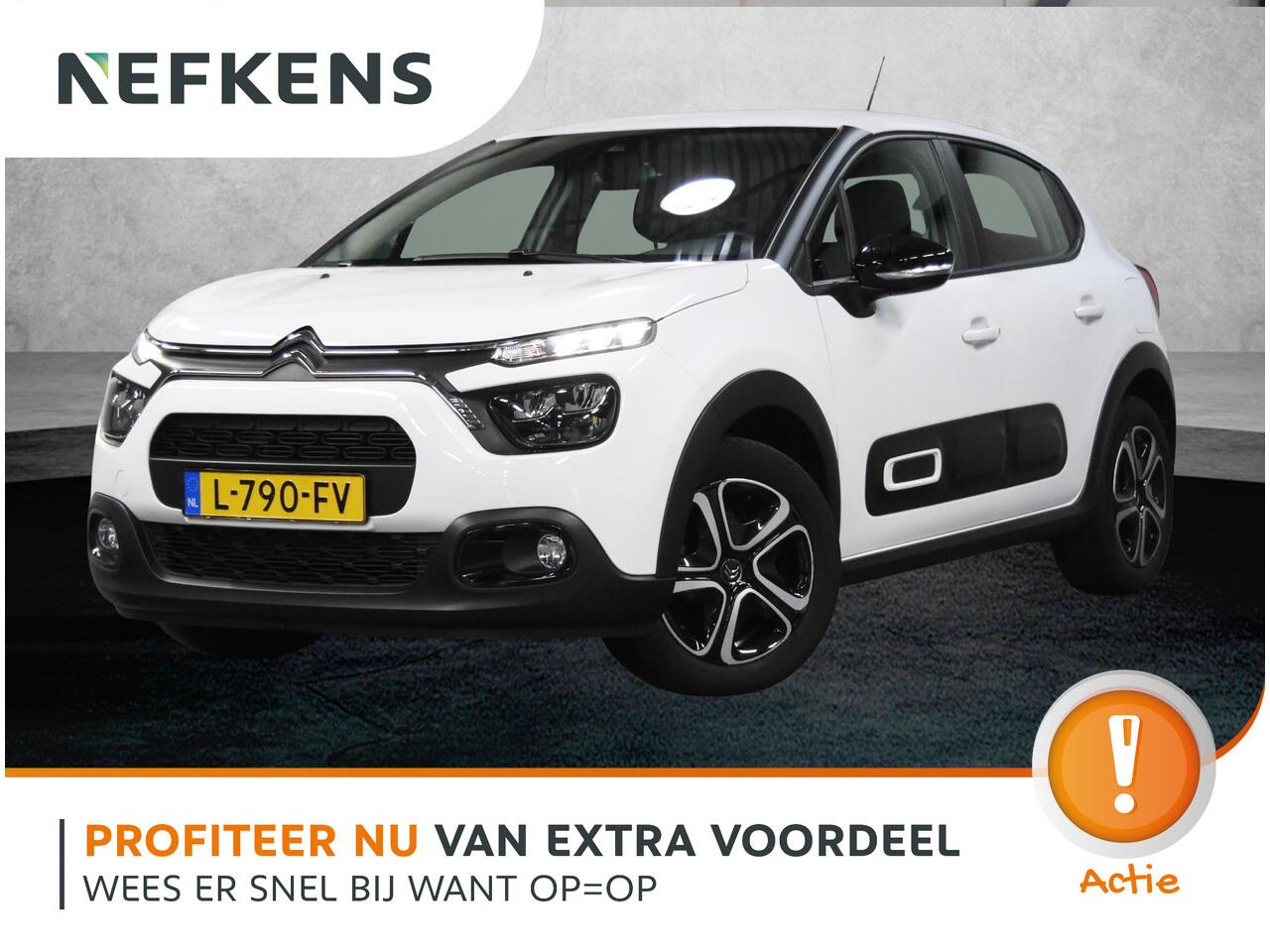 Citroen C3 Feel 110PK | 1ste eigenaar | AppleCarplay/Android Auto | Climate Control | Navigatie | Cruise Control | Parkeersensoren Achter | LED | DAB Radio |