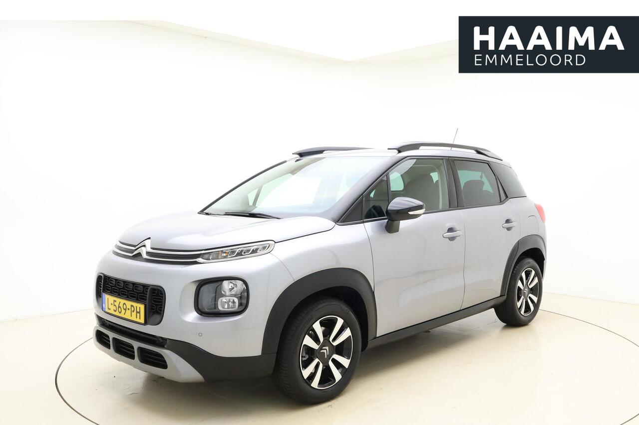 Citroen C3 Aircross 1.2 PureTech Shine 110 Pk | Navigatie | Climate control | Camera | Weinig kilometers | Lichtmetalen velgen | Extra getint glas | Dakrails