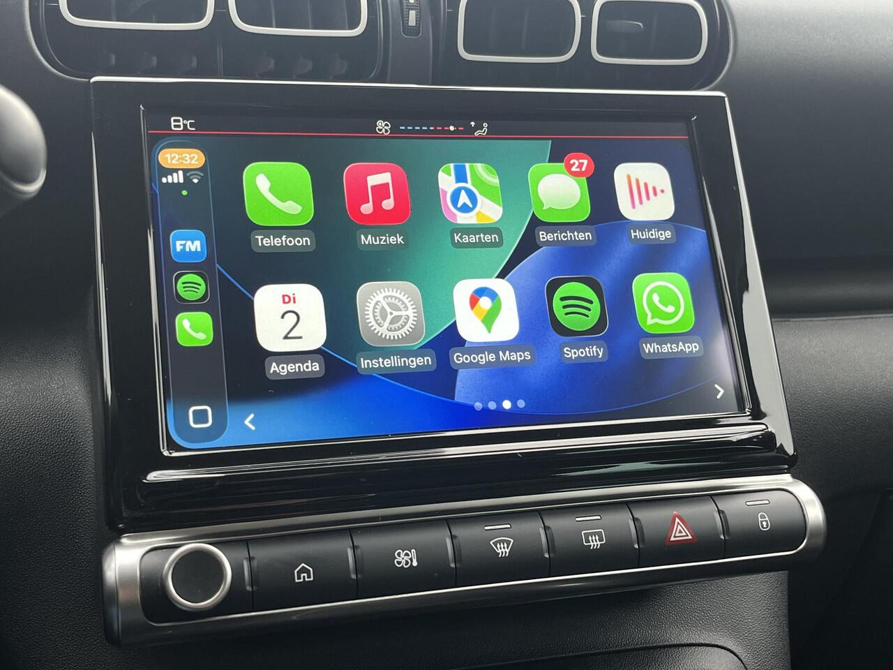 Citroen C3 Aircross 1.2 110PK Feel / Trekhaak (Trekgewicht 840kg) / Navigatie full map / Apple Carplay & Android Auto / Cruise- en Climate Control / DAB Radio