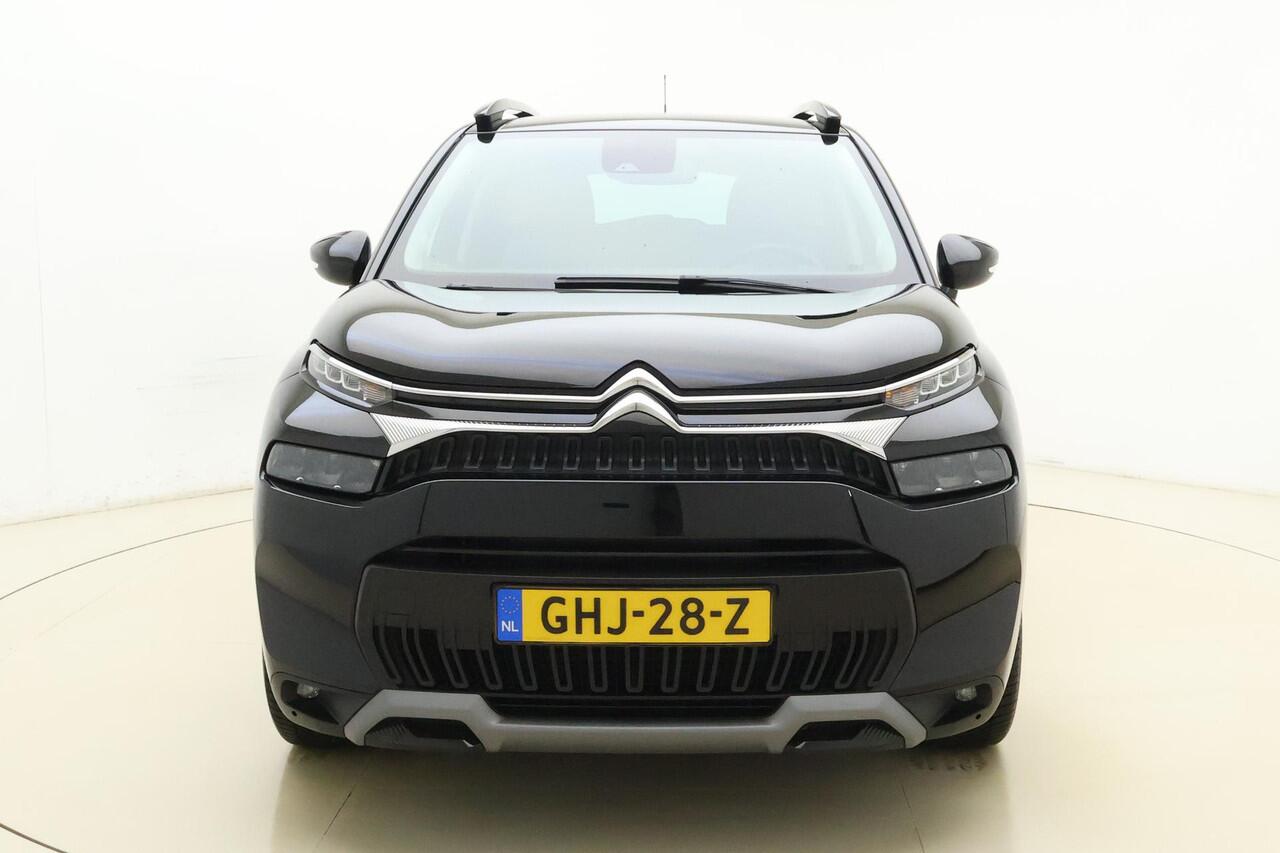 Citroen C3 Aircross 1.2 PureTech Shine Pack Business 130 PK | Automaat | Lederen bekleding | Stoelverwarming | Trekhaak | Camera | Navigatie | Mirror Screen | 1e eigenaar