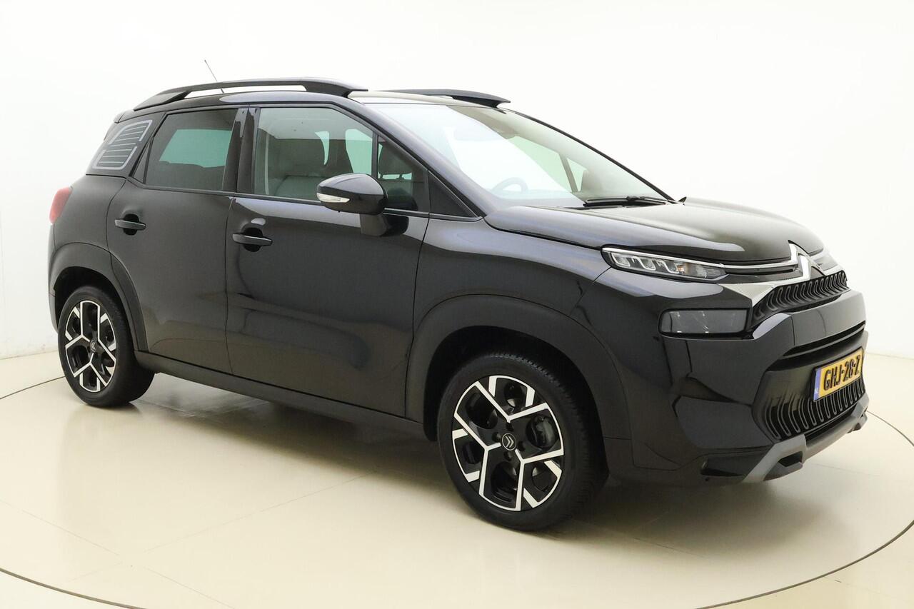 Citroen C3 Aircross 1.2 PureTech Shine Pack Business 130 PK | Automaat | Lederen bekleding | Stoelverwarming | Trekhaak | Camera | Navigatie | Mirror Screen | 1e eigenaar