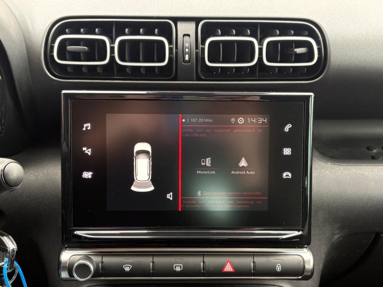 Citroen C3 1.2 PURETECH 110PK FEEL-PACK+ FACELIFT LED CARPLAY-NAVI AIRCO PDC ELEC-PAKKET