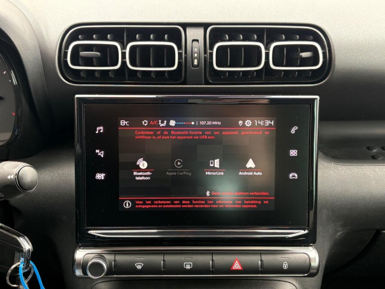 Citroen C3 1.2 PURETECH 110PK FEEL-PACK+ FACELIFT LED CARPLAY-NAVI AIRCO PDC ELEC-PAKKET