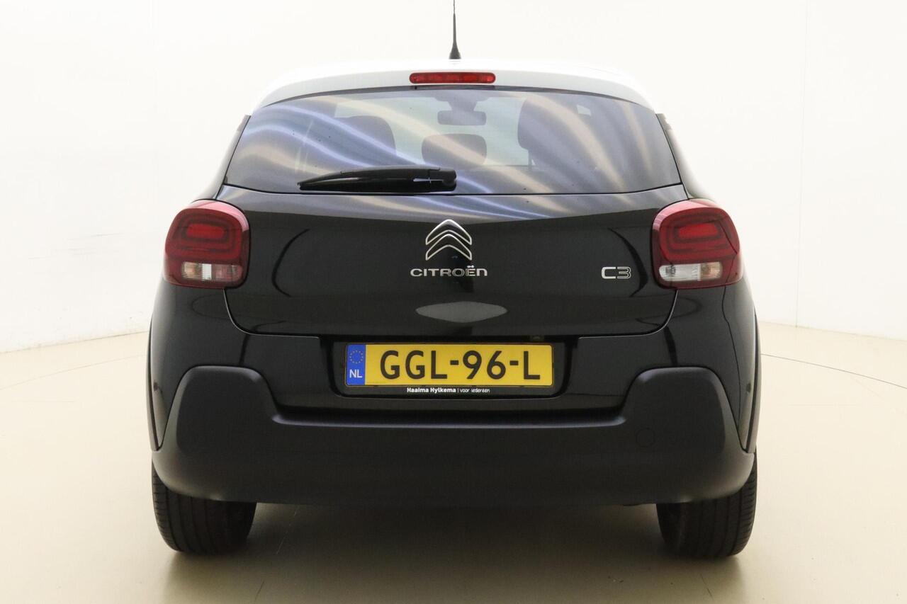 Citroen C3 1.2T 110pk Automaat Shine | Climate Control | Cruise Control | Apple Carplay en Android Auto | Parkeersensoren | Licht Metaal Velgen | Two Tone kleur