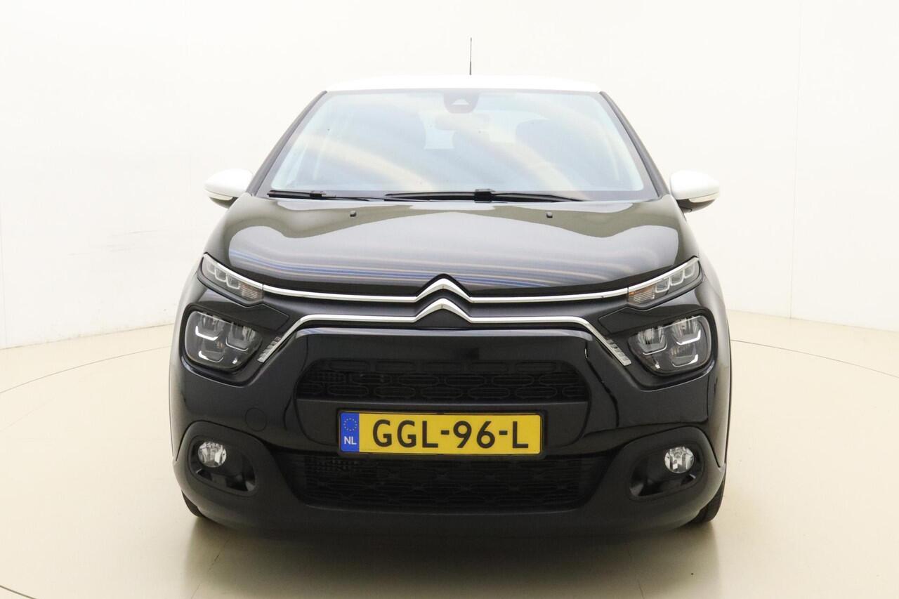 Citroen C3 1.2T 110pk Automaat Shine | Climate Control | Cruise Control | Apple Carplay en Android Auto | Parkeersensoren | Licht Metaal Velgen | Two Tone kleur