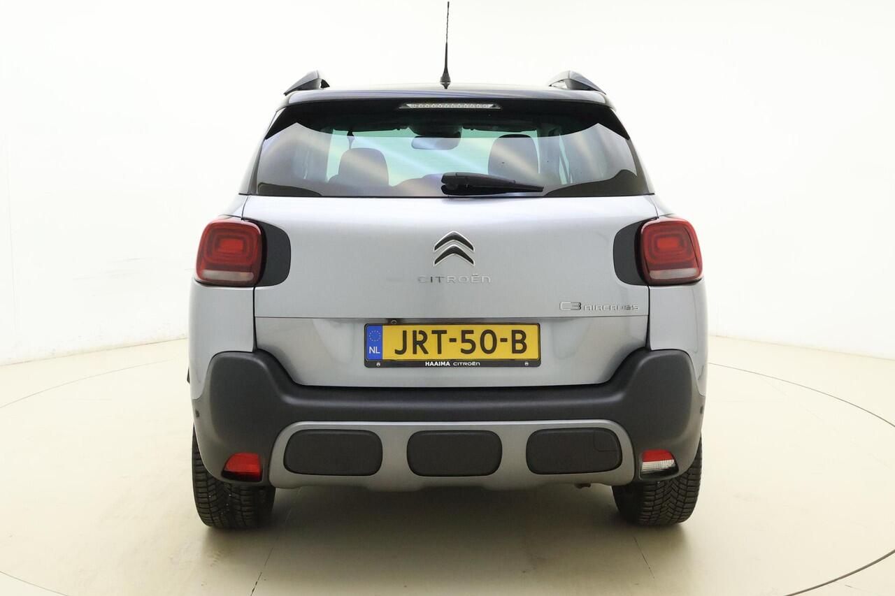 Citroen C3 Aircross 1.2 PureTech Shine 110PK | Handgeschakeld | Panoramadak | Camera | Climate & Cruise Control | Navigatie | LMV | Mirror Screen | Start/stop