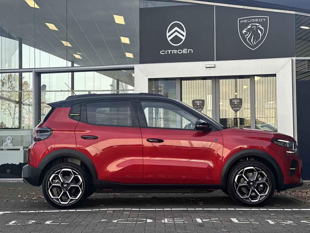 Citroen C3 Ë-C3 Max 113pk 44 kWh | Comfort Stoelen | Apple Carplay/Android Auto | Parkeercamera/-sensoren | Full LED | DAB | Cruise Control | Climate Control | Draadloze telefoonlader |