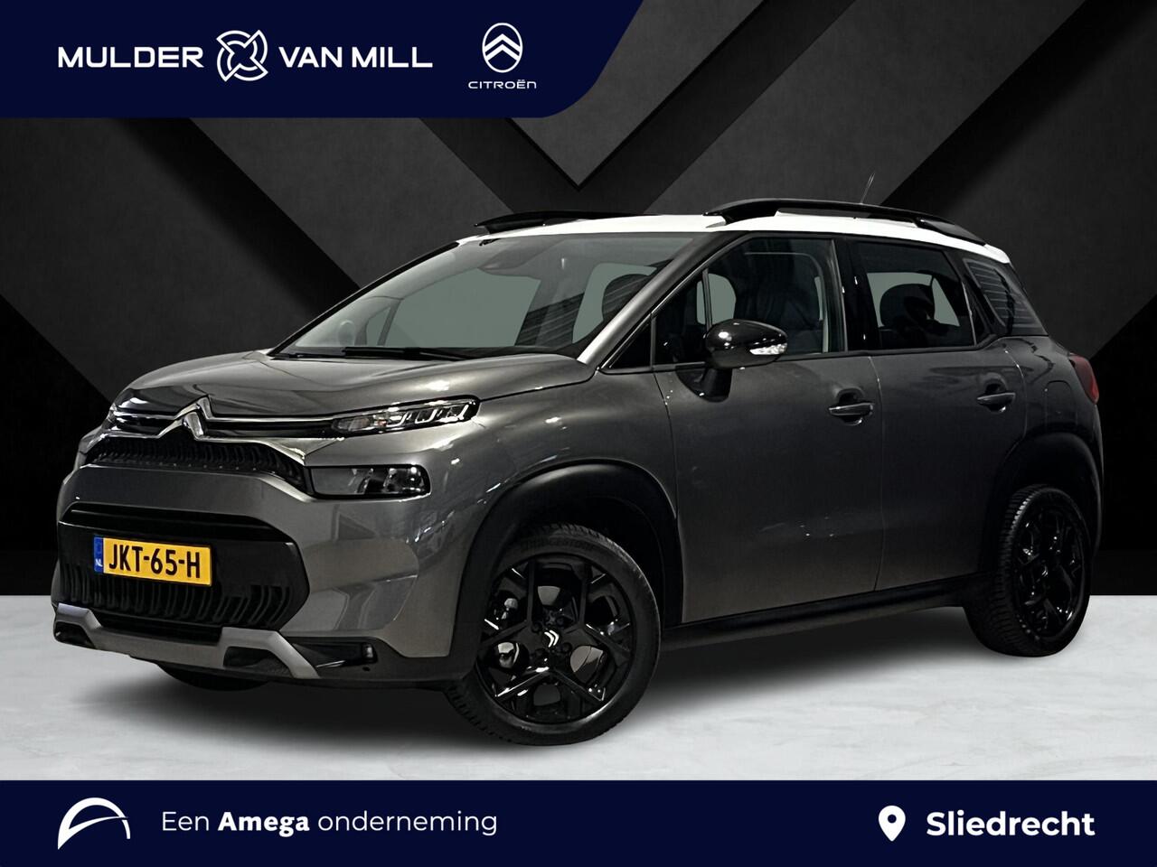 Citroen C3 Aircross Shine Pack 1.2 Turbo 110pk | LEDER | STOELVERW. | KEYLESS ENTRY | HEAD-UP DISPLAY | 17" LM-VELGEN | NAVI | CAMERA | ALL-SEASONBANDEN | MAX