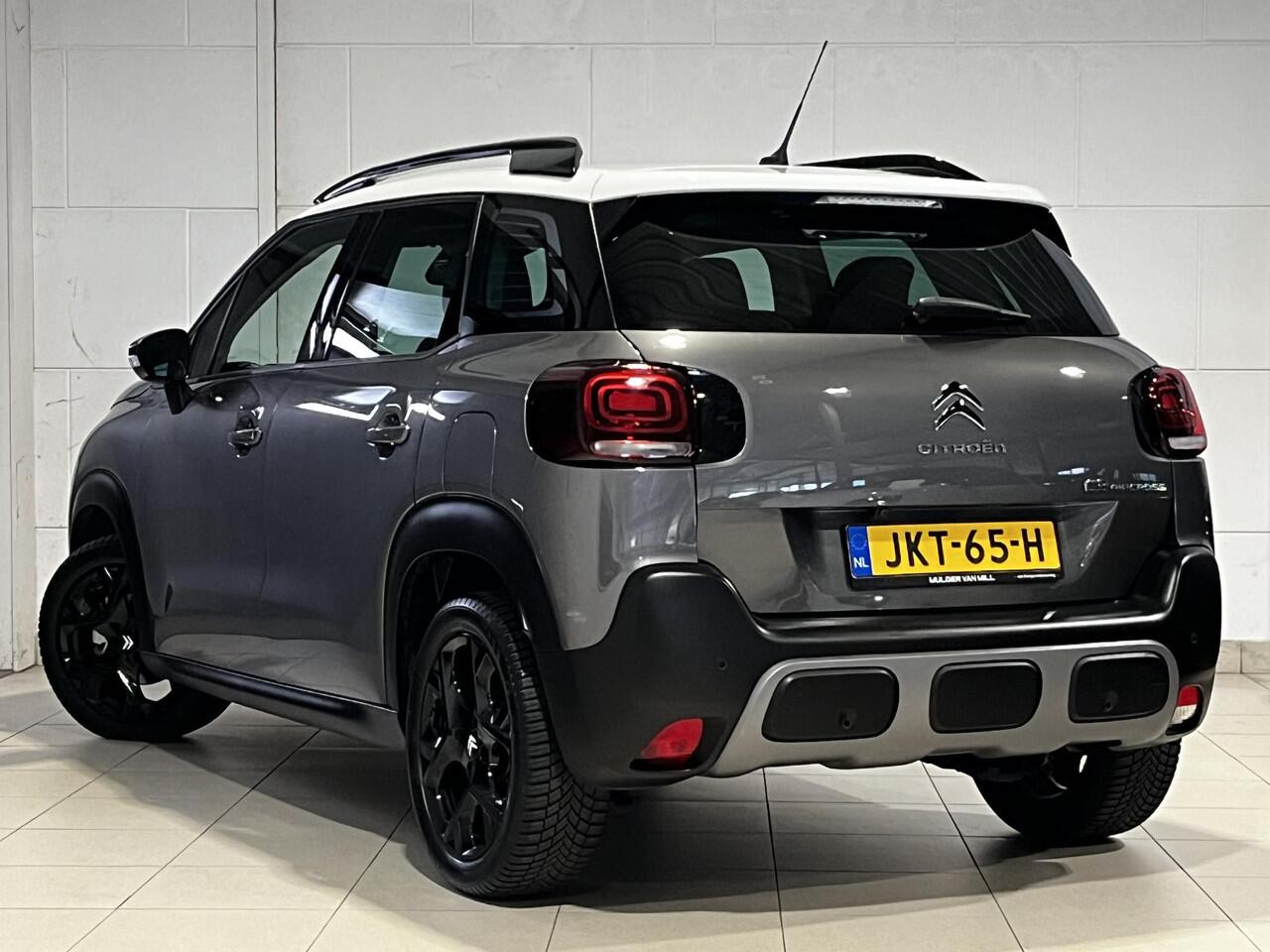 Citroen C3 Aircross Shine Pack 1.2 Turbo 110pk | LEDER | STOELVERW. | KEYLESS ENTRY | HEAD-UP DISPLAY | 17" LM-VELGEN | NAVI | CAMERA | ALL-SEASONBANDEN | MAX