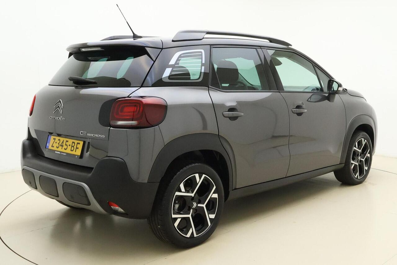 Citroen C3 Aircross 1.2 PureTech Max 130 PK Automaat | Navigatie | Camera | Climate control | Keyless | Dakrails | Extra getint glas | Lichtmetalen velgen
