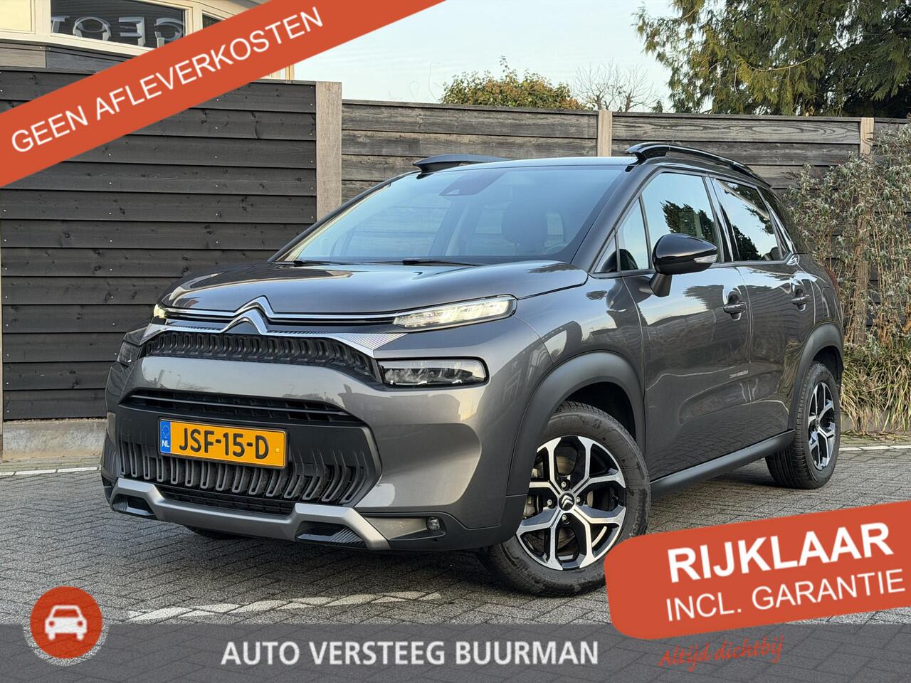 Citroen C3 Aircross Shine 1.2 PureTech 130PK EAT6 Automaat Navigatie, Stoelverwarming, Parkeersensoren, Apple Carplay, Android Auto