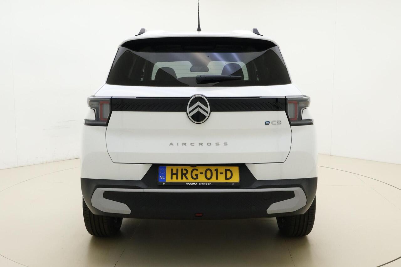 Citroen C3 Ë-C3 Aircross Max 113pk 44 kWh | VOORRAAD | Actieprijs | tot 300km (WLTP) | PHC Vering | Comfortstoelen | Achteruitrijcamera | Navigatie