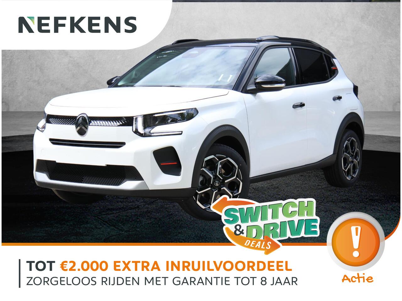 Citroen C3 1.2 Turbo 100pk Max | Camera | Navigatie | AppleCarPlay/AndroidAuto | Climate Control | Cruise Control | FULL LED | Two-Tone | Privacy Glass |