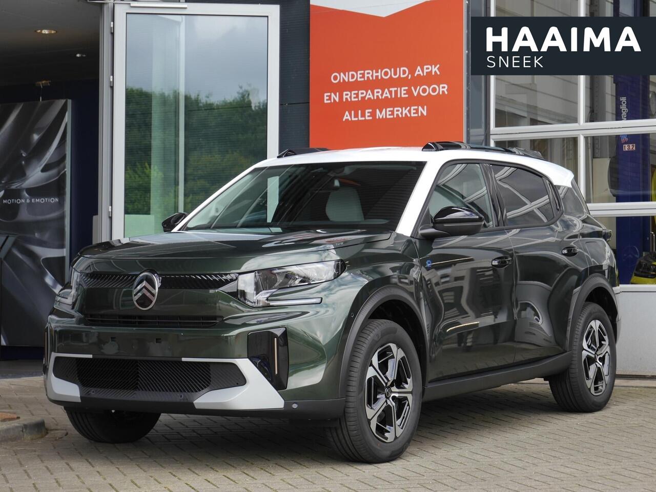 Citroen C3 Ë-C3 Aircross Plus 113pk Comfort Range 44 kWh | Nieuw uit voorraad | Navigatie | Camera | Lichtmetalen velgen | Draadloze carplay / Android auto