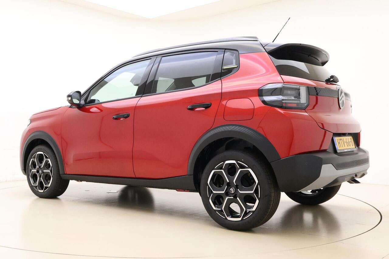 Citroen C3 1.2 Turbo 100pk Max | Navigatie | Climate control | Camera | Lichtmetalen velgen | Extra getint glas | Dakrails | Parkeersensoren | DAB radio