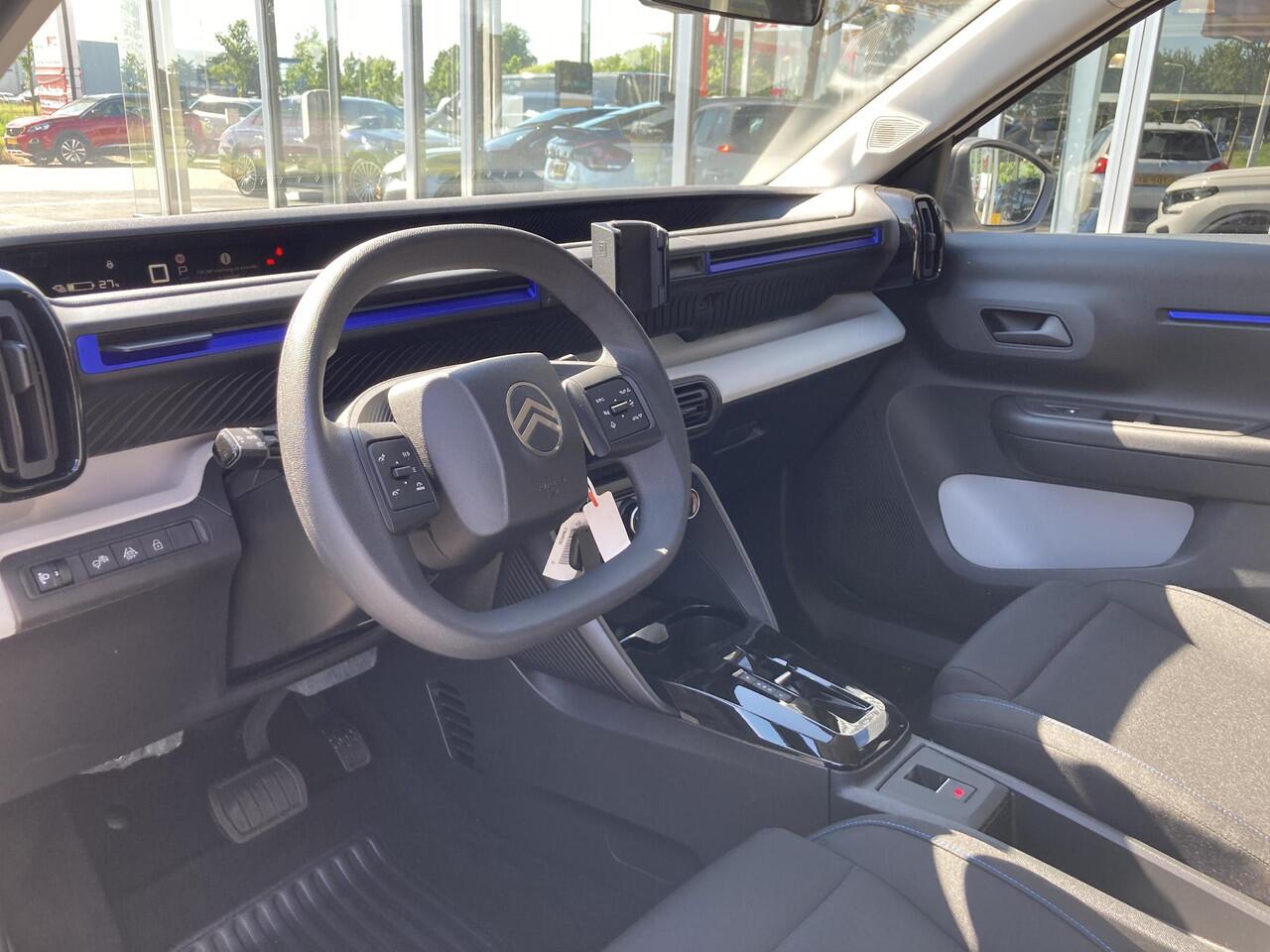 Citroen C3 Ë-C3 You 113pk 44 kWh | NIEUW | Parkeersensoren | Bluetooth | Cruise control | Hoge instap | LED Verlichting | Snel rijden