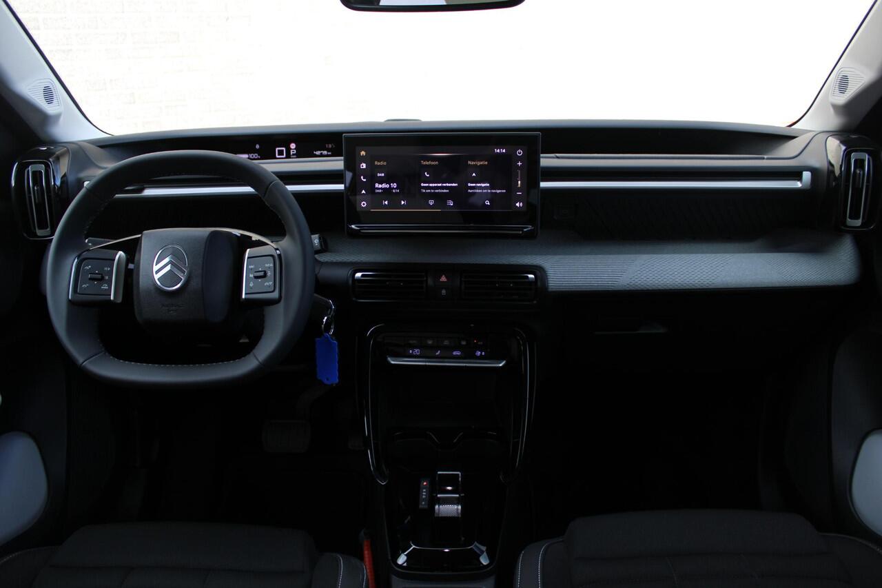 Citroen C3 Ë-C3 Aircross Max 113pk 44 kWh Automaat, Navigatie, Applecarpl./Andr. Auto, Dodehoek detectie, Achteruitrijcamera, Luxe bekleding