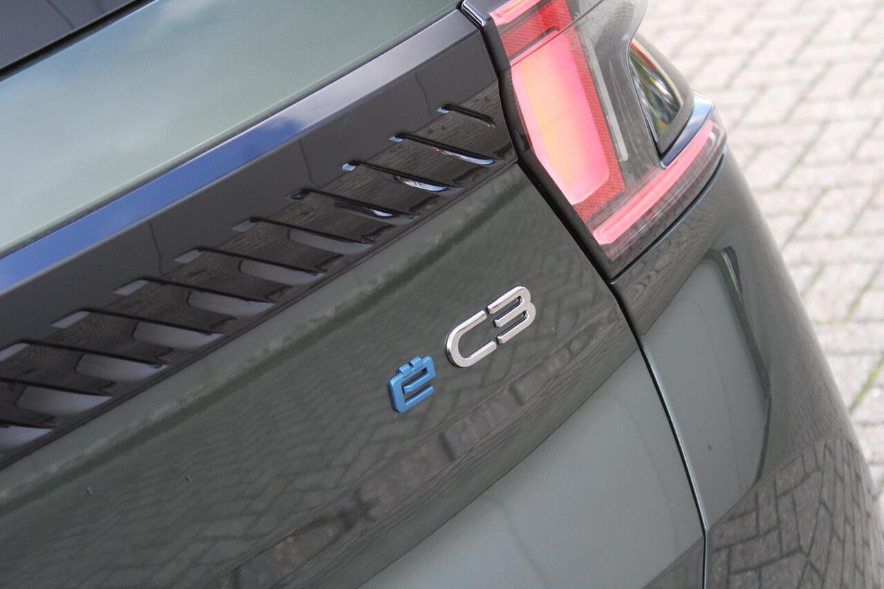 Citroen C3 Ë-C3 Aircross Max 113pk 44 kWh Automaat, Navigatie, Applecarpl./Andr. Auto, Dodehoek detectie, Achteruitrijcamera, Luxe bekleding