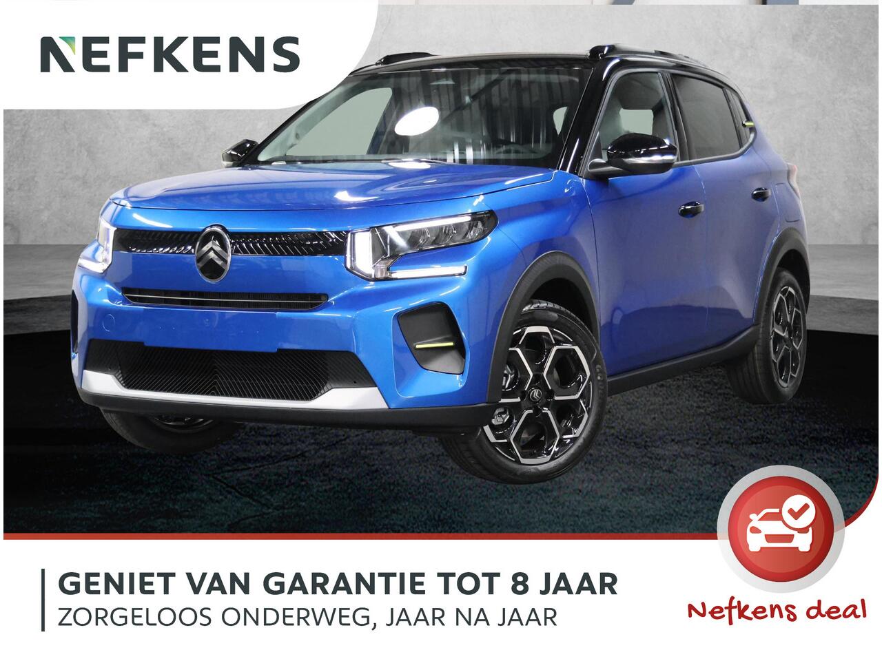 Citroen C3 Ë-C3 Max 113pk 44 kWh | Camera | AppleCarPlay/AndroidAuto | ClimateControl | Navigatie | CruiseControl | Comfort Stoelen |