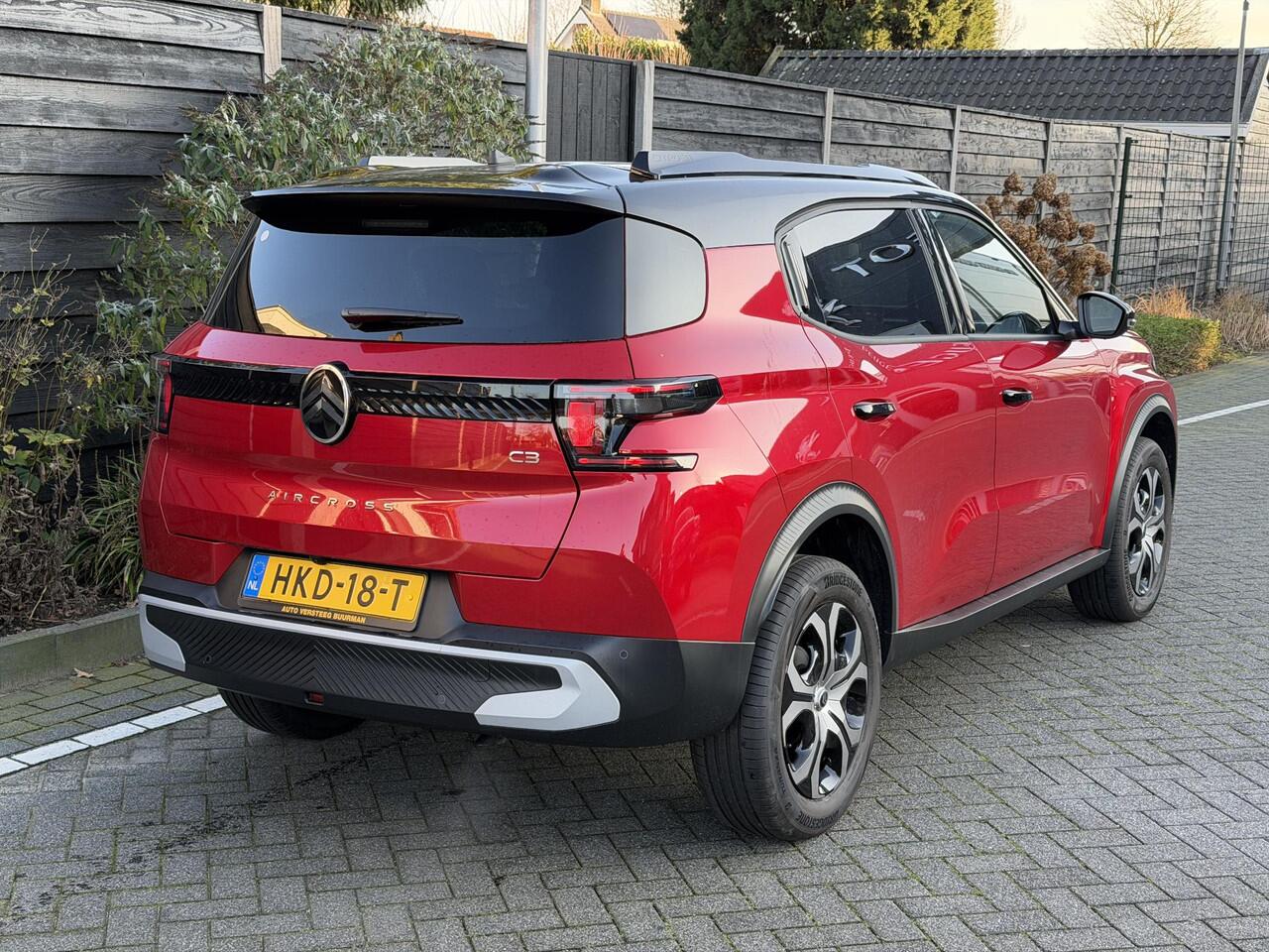 Citroen C3 Aircross You + Pack Plus 1.2 Puretech 100PK Achteruitrijcamera, Apple Carplay/Android, Parkeersensoren, Climate Control, Cruise Control