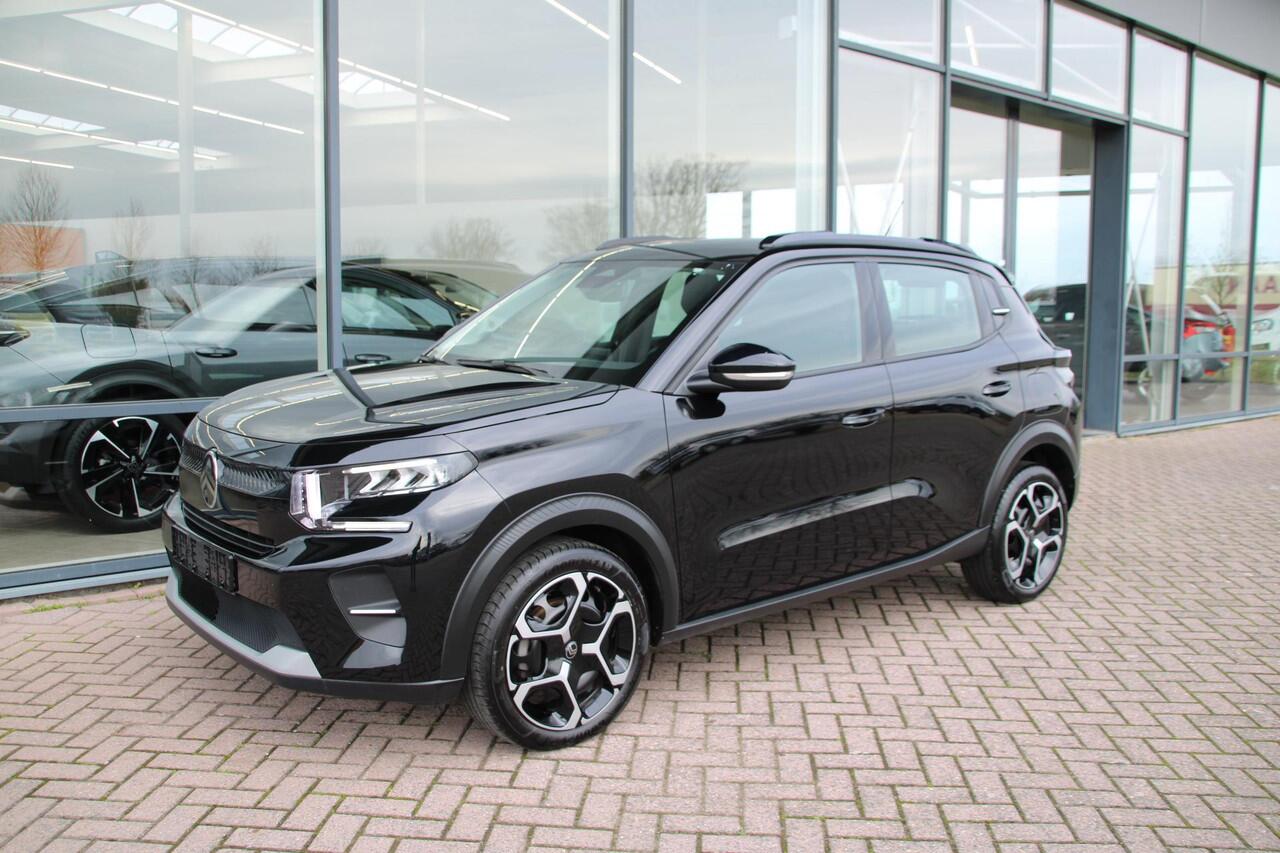 Citroen C3 1.2 Turbo 100pk Plus Airco Cruise Carplay Black Edition Hoge instap! Nieuwstaat