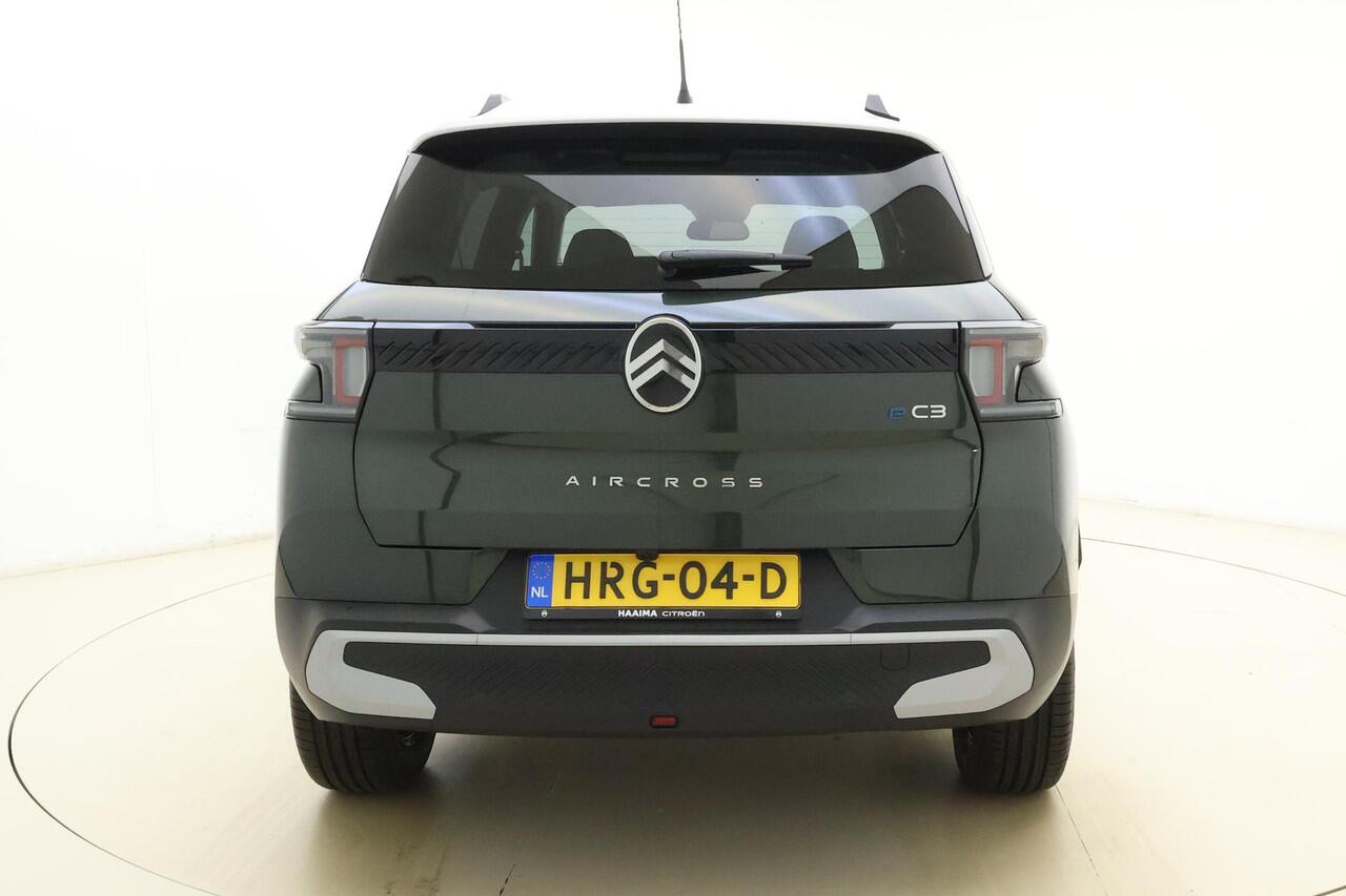 Citroen C3 Ë-C3 Aircross Max 113pk 44kWh | VOORRAAD | Actieprijs | tot 300km (WLTP) | PHC Vering | Comfortstoelen | Achteruitrijcamera | Navigatie