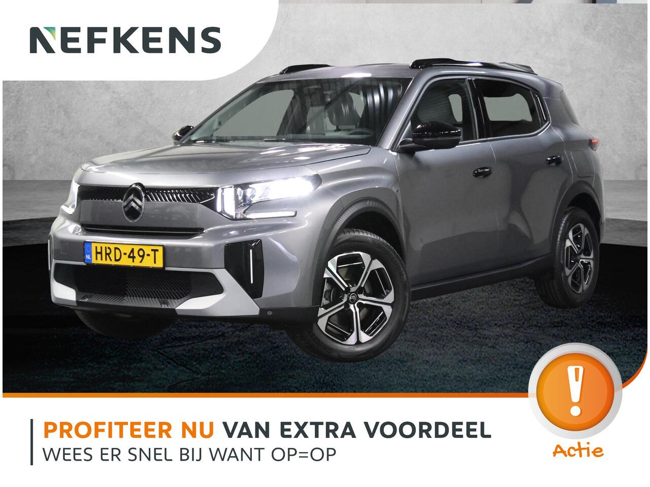 Citroen C3 Aircross 1.2 Hybrid 136PK Max | 1ste eigenaar | AppleCarPlay/AndroidAuto | Climate Control | Camera | Cruise Control | LED Verlichting | Regensensor | Two-tone | Isofix | Privacy Glass | Parkeersenoren |