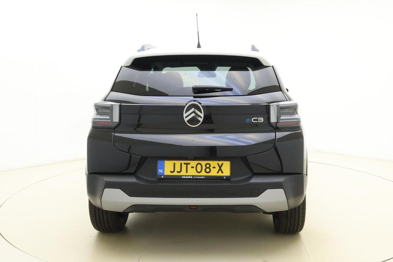 Citroen C3 Ë-C3 Max 113pk 44 kWh 100% Elektrisch | Camera | Airco | Cruise Control | Bluetooth | Two Tone White | Nieuw uit voorraad leverbaar | Demo