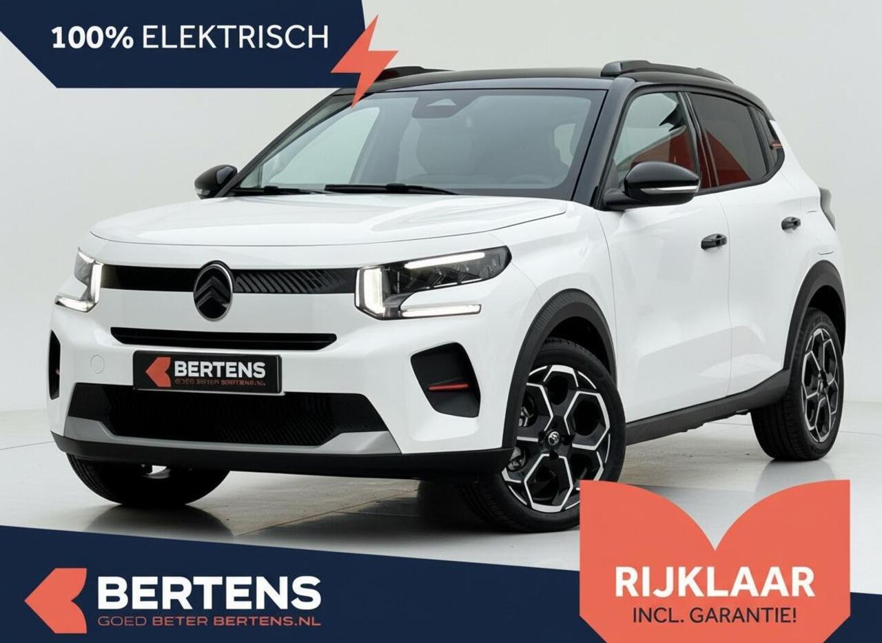 Citroen C3 Ë-C3 Max 113pk 44 kWh | 3 fase | Parkeercamera | Prijs is rijklaar