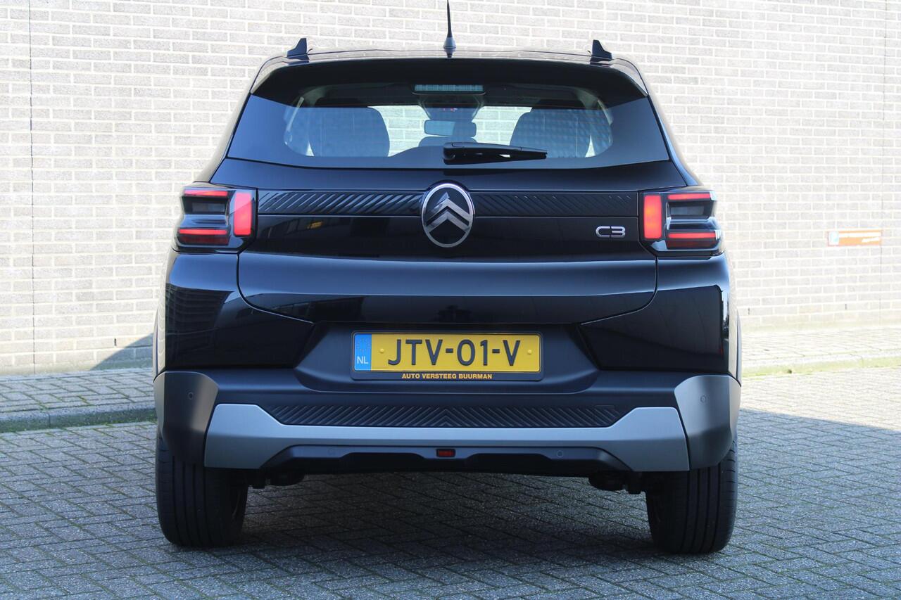 Citroen C3 1.2 Turbo 100pk Plus Applecarpl./Andr. Auto, CruiseControl, Airco, Elektr. Ramen voor, DAB, Bluetooth