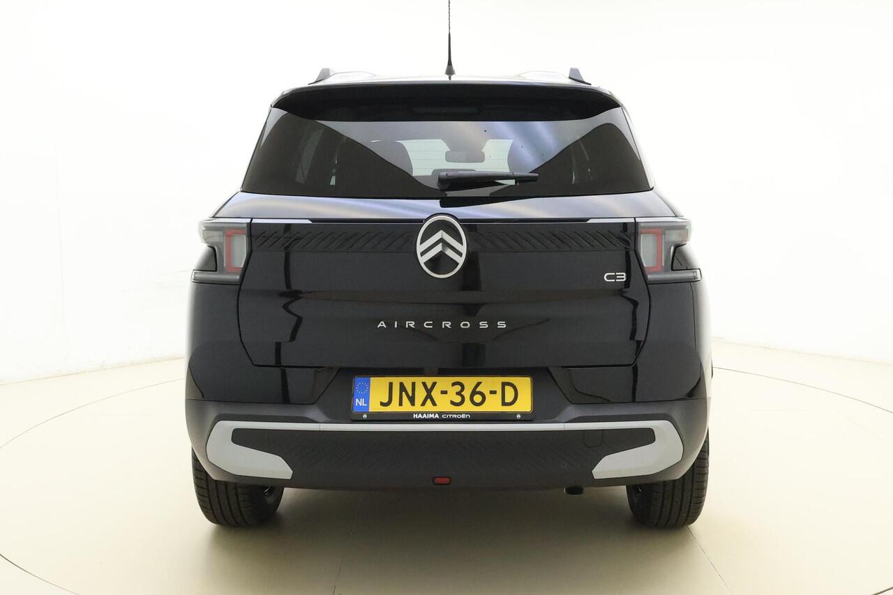 Citroen C3 Aircross 1.2 Hybrid 145pk Plus HUD l Draadloos Apple Carplay/Android Auto l Climate control l ACC l LED-verlichting l Camera - Uit voorraad leverbaar!