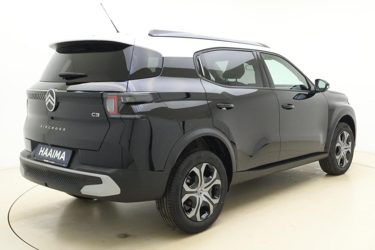 Citroen C3 Aircross 1.2 Hybrid 145pk Plus Automaat | Two Tone Polar White | Voorbereiding voor het reservewiel | Cruise Control | Mirror Screen | Camera | Parkeersensor | Nieuw uit voorraad