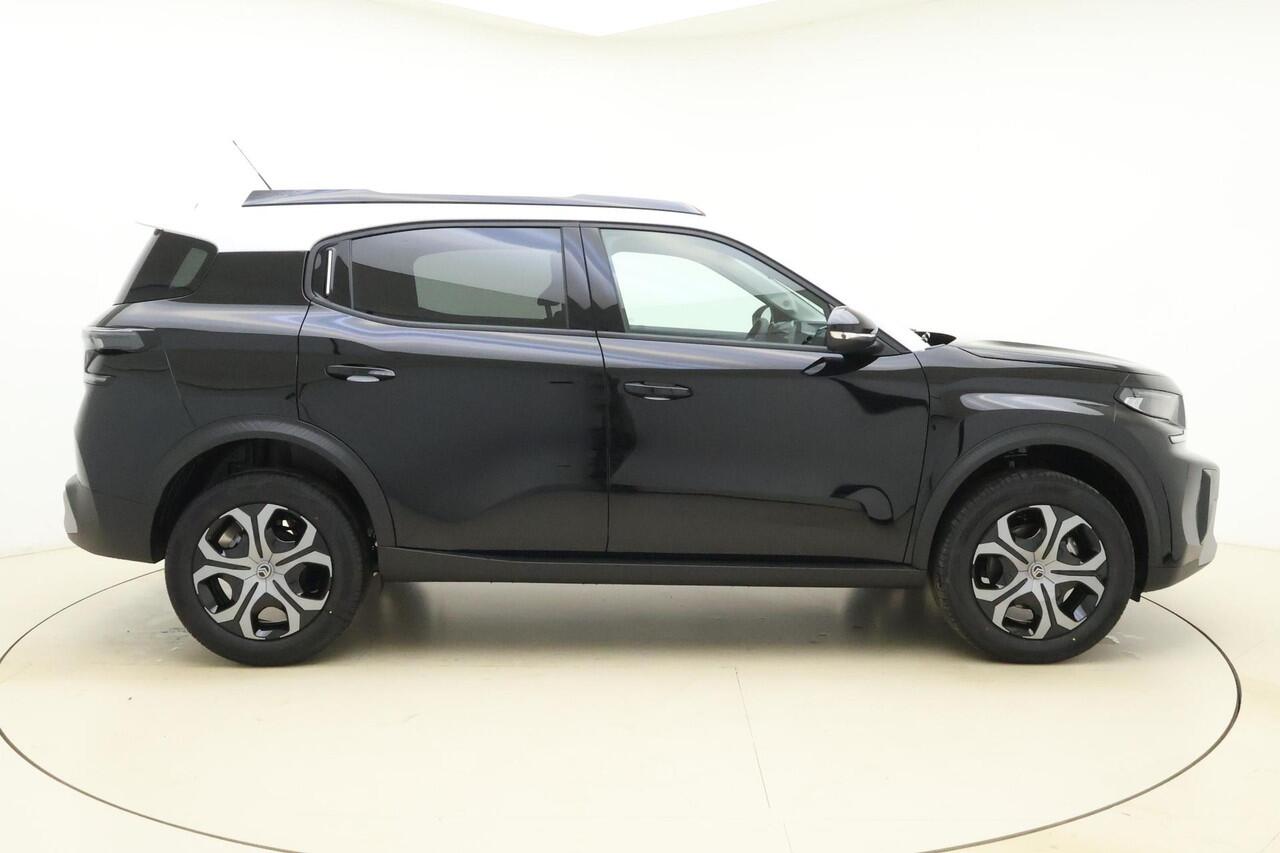 Citroen C3 Aircross 1.2 Hybrid 145pk Plus Automaat | Two Tone Polar White | Voorbereiding voor het reservewiel | Cruise Control | Mirror Screen | Camera | Parkeersensor | Nieuw uit voorraad