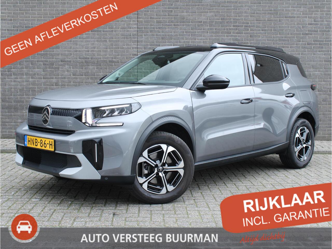 Citroen C3 Aircross 1.2 Hybrid 136 Max Navigatie, Parkeersensoren + Camera, 17'' velgen