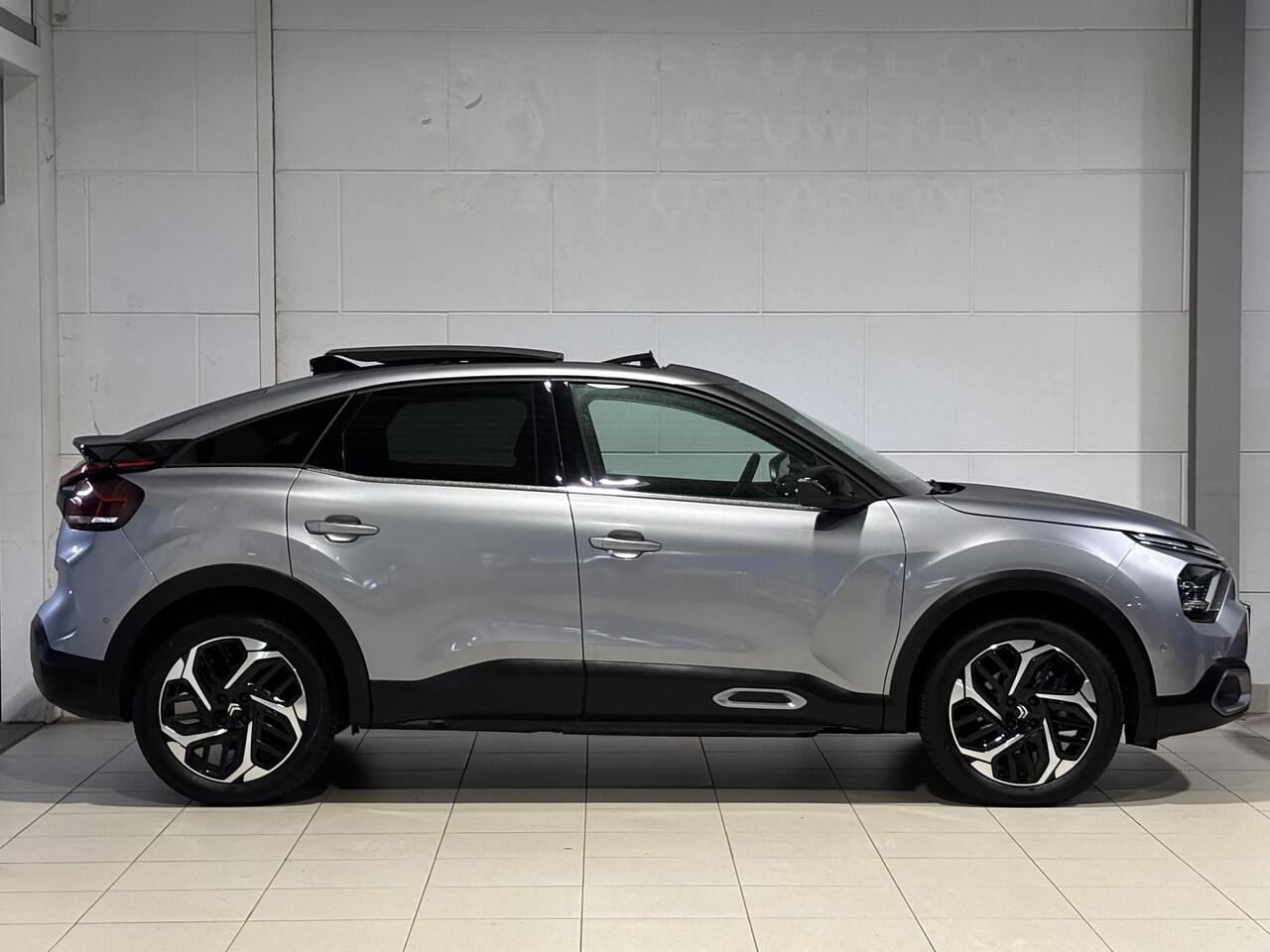 Citroen C4 Shine Pack 1.2 Turbo 130pk EAT8 | SCHUIF/KANTELDAK | NAVI | STOEL+STUURVERW. | CAMERA | LEDER | ADAPTIVE CRUISE | DODEHOEKBEW. |