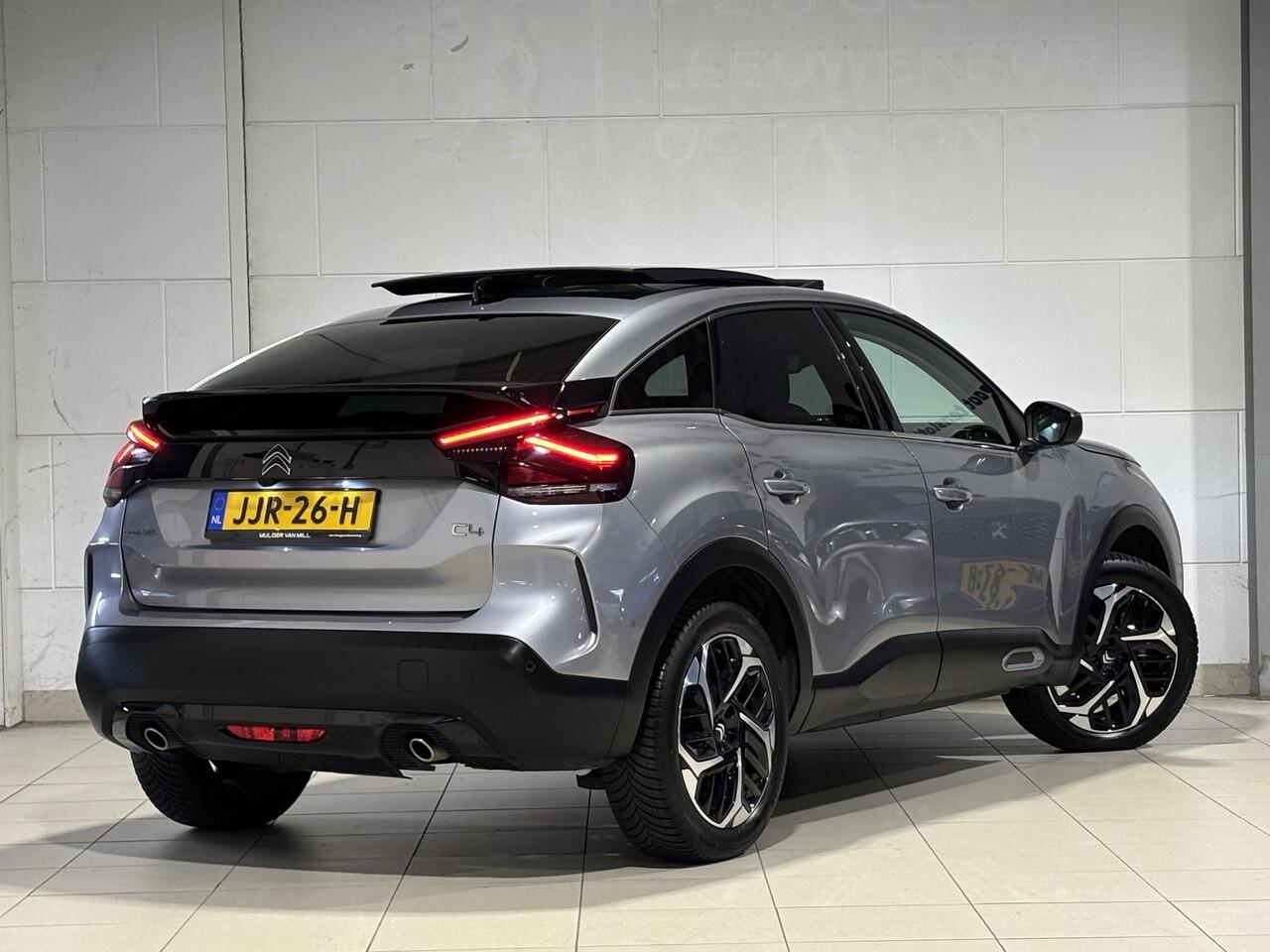 Citroen C4 Shine Pack 1.2 Turbo 130pk EAT8 | SCHUIF/KANTELDAK | NAVI | STOEL+STUURVERW. | CAMERA | LEDER | ADAPTIVE CRUISE | DODEHOEKBEW. | MAX