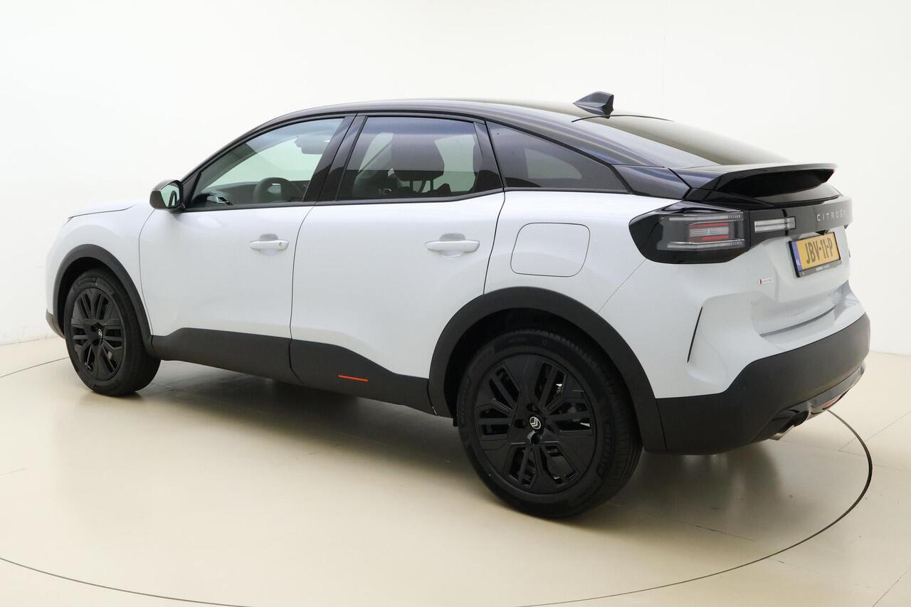 Citroen C4 1.2 Hybrid 145pk Max Automaat | Navigatie | Stoel & Voorruitverwarming | Extra getint glas | Zwart dak | Lichtmetalen velgen Black | Climate control