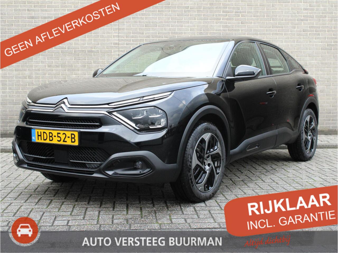 Citroen C4 1.2 Hybrid 136 Business Automaat, Keyless Start, Navigatie, Applecarpl./Andr. Auto, Achteruitrijcamera, Luxe bekleding