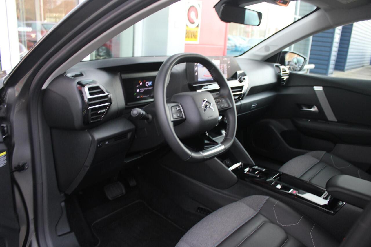 Citroen C4 1.2 Hybrid 145PK BUSINESS | KEYLESS ENTRY/START | DRAADLOZE APPLE CARPLAY/ANDROID AUTO | CLIMATE CONTROL | STOEL/VOORRUIT VERWARMING | ACHTERUITRIJ CAMERA | DAB+ RADIO | 18" LICHTMETALEN VELGEN |